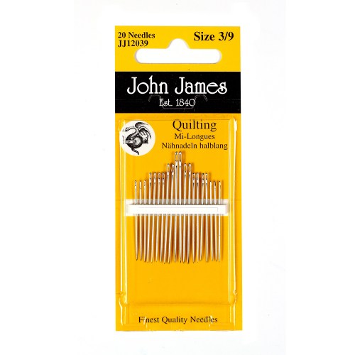 Crafty Hand Sewing Needles Quilting Betweens Sew Needle X20 Quilters Size 3  