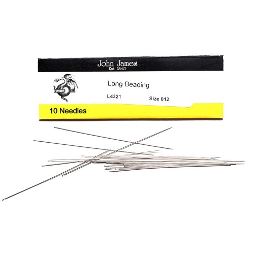 Beading Needles Sizes 10 and 12 Long, Bohin France [2130] - $6.20