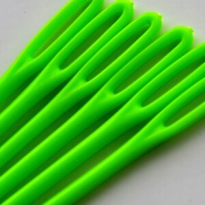 Plastic Needles - Lime Green