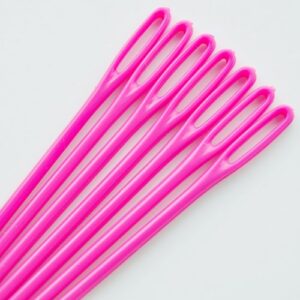 Plastic Needles - Bright Pink