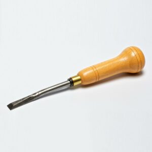 Upholstery Wooden London Handle Straight Chisel Tool