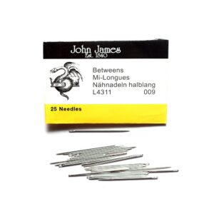 Betweens / Quilting Needles - 25 needles per pack