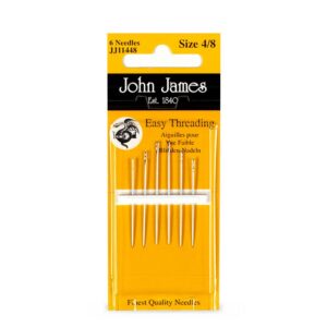 Easy Threading Sewing Needles Sizes 4/8