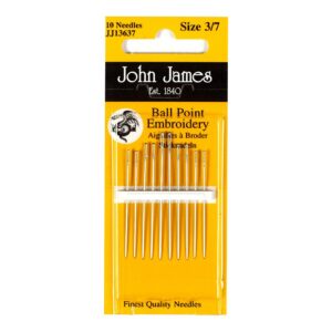 Ball Point Bead Embroidery Needle - Sizes 3/7