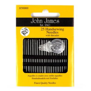 25 Sewing Needles and Threader
