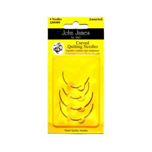 Curved Quilting Needles - Blister pack