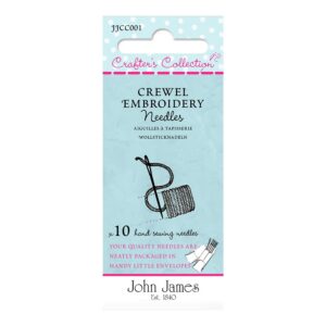 Crafters Collection - Crewel Embroidery Size 18/22 JJCC001