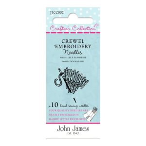 Crafters Collection - Crewel Embroidery Size 22/26 JJCC002