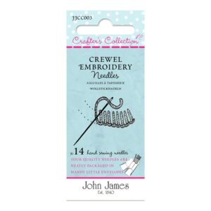 Crafters Collection-Crewel Embroidery Size Asst JJCC003