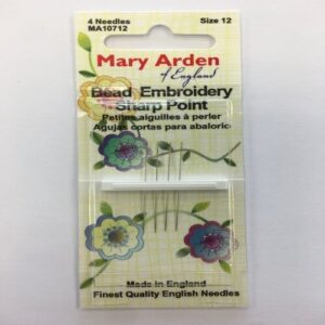 Mary Arden Sharp Point Bead Embroidery