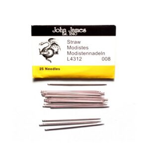 Milliners / Straws Needles - 25 needles per pack