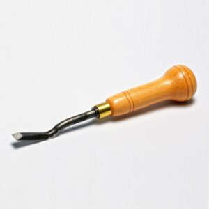 Upholstery Wooden London Handle Bent Chisel Tool