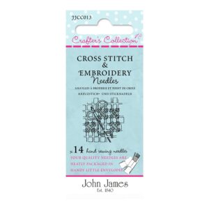 Crafters Collection-Cross Stitch & Embroidery Size Asst JJCC013