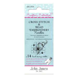 Crafters Collection-Cross Stitch & Bead Embroidery Size Asst JJCC014